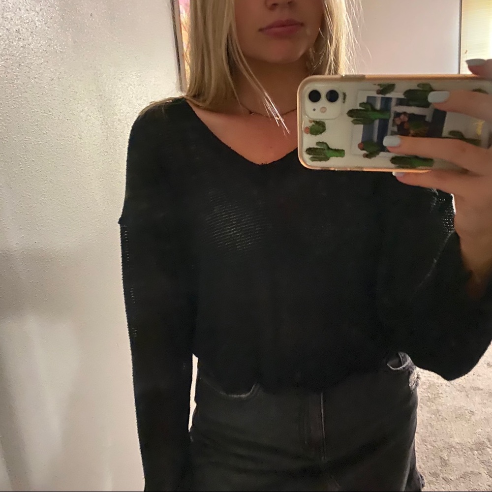 Sheer Urban Outfitters Long Sleeve